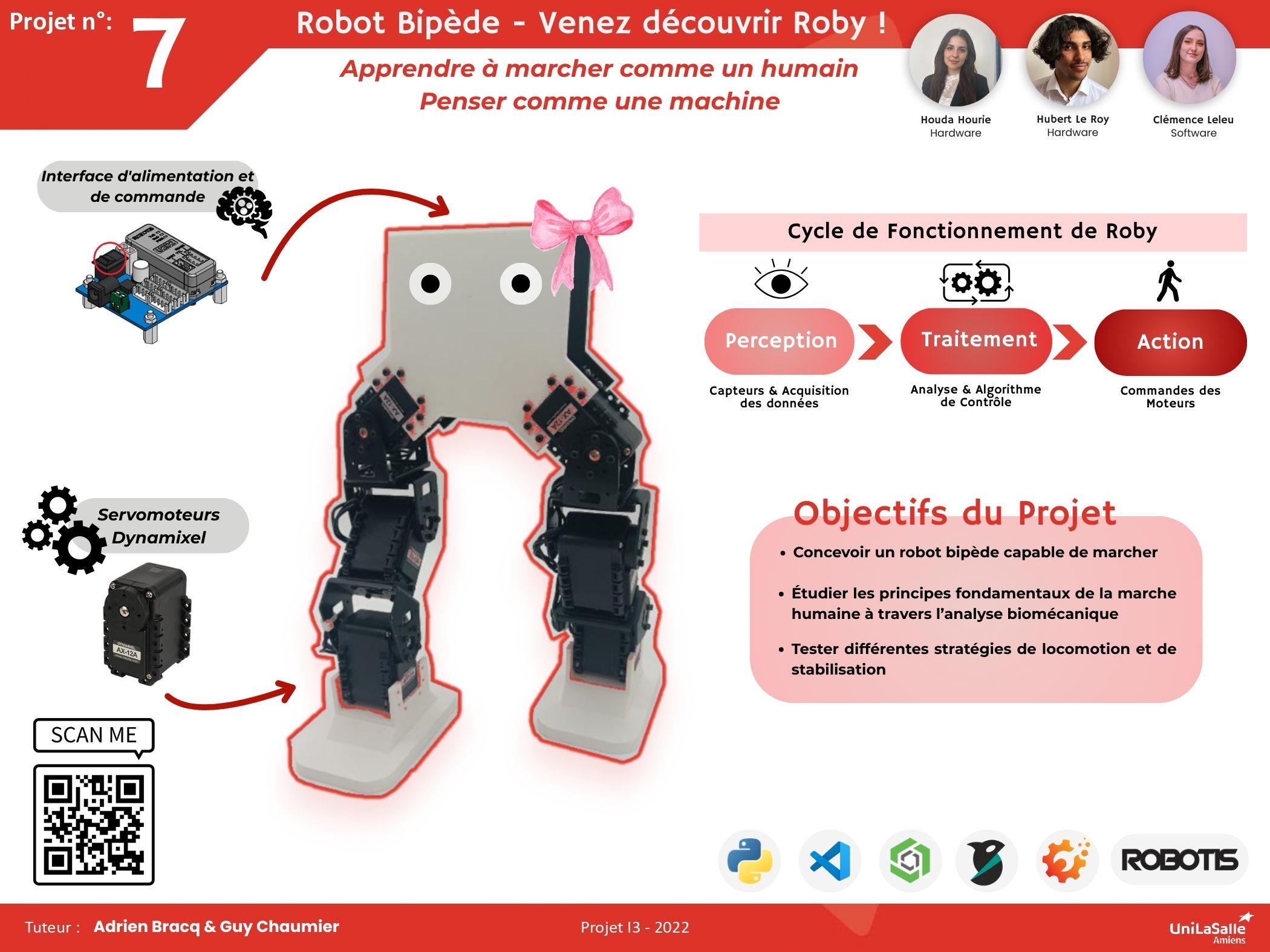 Poster scientifique en grand