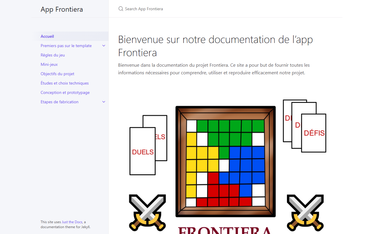 Aperçu de I3 FrontieraApp