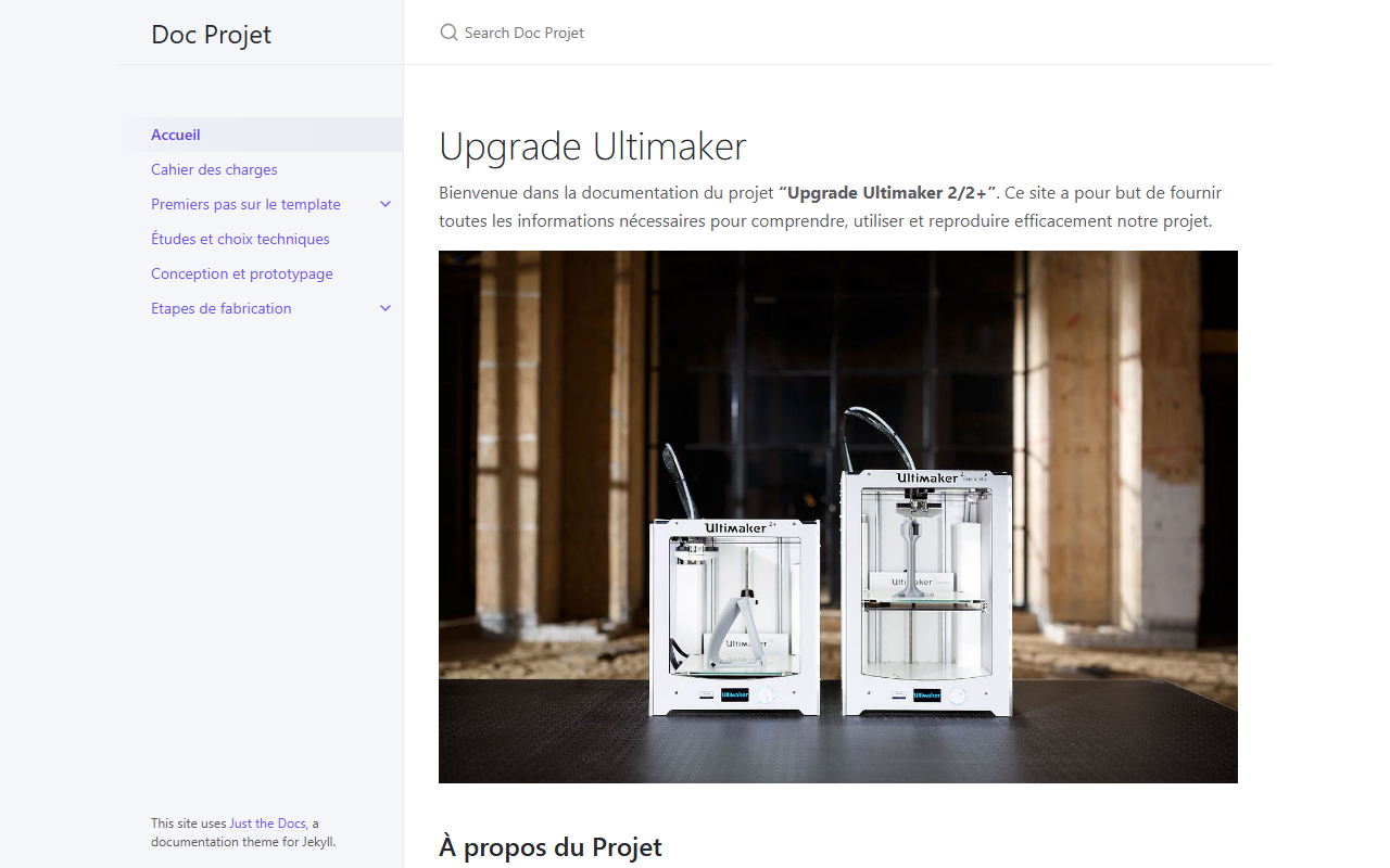 Aperçu de I3 UltimakerUpgrade