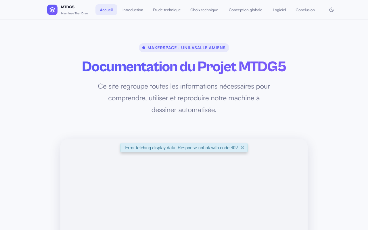 Aperçu de MachineThatDraws - Groupe 05