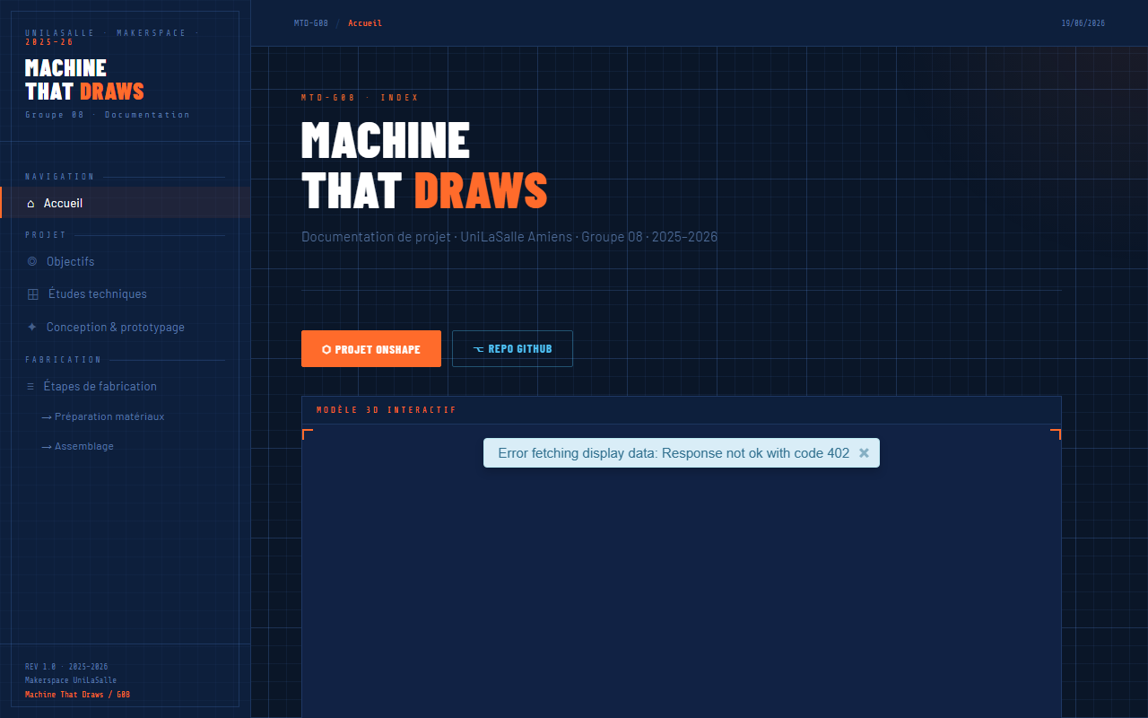 Aperçu de MachineThatDraws - Groupe 08