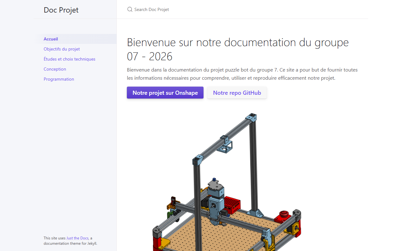 Aperçu de Puzzle Bot - Groupe 07