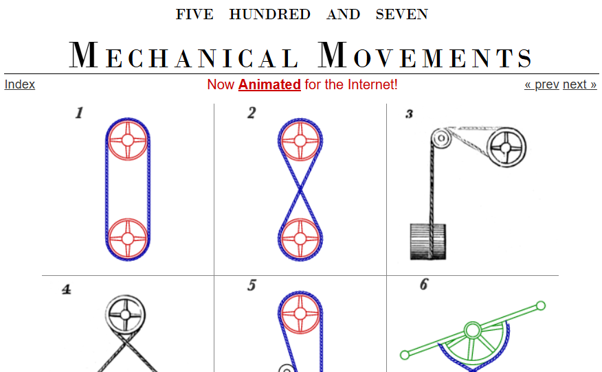507 mechanical movements