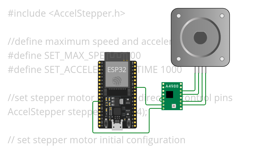 Librairie AccelStepper